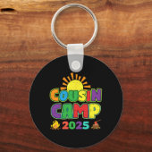 Cousin Camp 2025 Familienurlaub Sommerurlaub Campi Schlüsselanhänger (Vorderseite)
