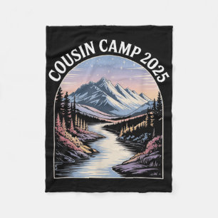 Cousin Camp 2025 Family Wiedersehen Mountain Adven Fleecedecke