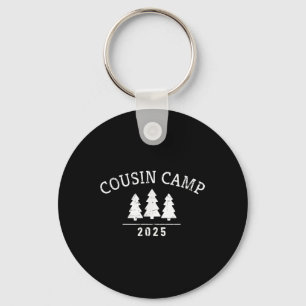 Cousin Camp 2025 Minimalistischer Baum Kunstwerk S Schlüsselanhänger