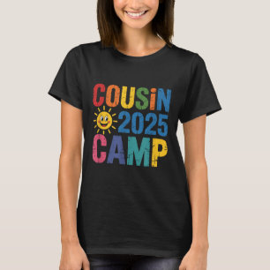 Cousin Camp 2025 Shirt - farbenfrohe Wiedersehen S