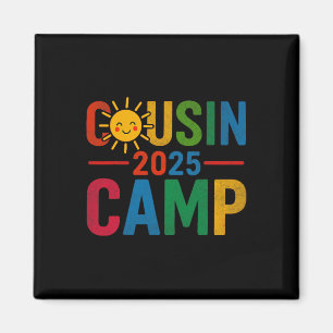 Cousin-Camp 2025 Sommerferien Familienzusammenkunf Magnet