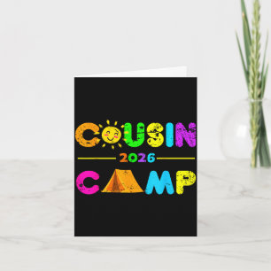 Cousin-Camp 2026 Camping Lagerfeuer Sommerferien Karte