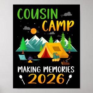 Cousin Camp 2026 Erinnerungen schaffen Sommercamp Poster