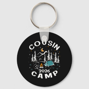 Cousin Camp 2026 Familienurlaub Sommer Camping Schlüsselanhänger