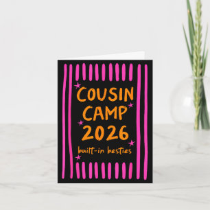 Cousin-Camp 2026 integrierte beste Freundinnen Cam Karte