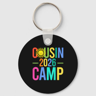 Cousin-Camp 2026 übereinstimmender Familienurlaub Schlüsselanhänger