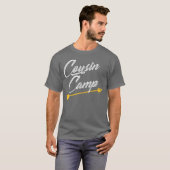 Cousin Camp Arrow Geschenk T-Shirt (Vorne ganz)