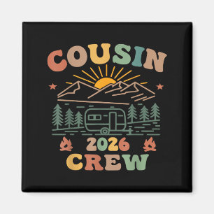 Cousin-Camp-Camping-Urlaub Sommer-Trip Familie Magnet