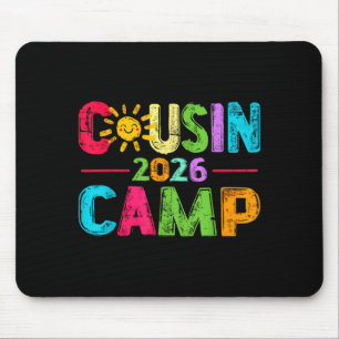 Cousin-Camp-Crew 2026 Sommerferien Strand Familie Mousepad