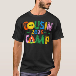 Cousin Camp Crew 2026 Sommerferien Strand T-Shirt