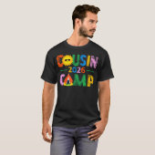 Cousin Camp Crew 2026 Sommerferien Strand T-Shirt (Vorne ganz)