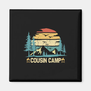 Cousin-Camp-Freunde Sommer Familien-Camping-Urlaub Magnet