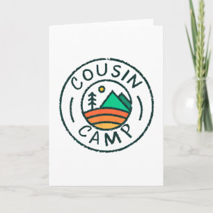 Cousin-Camp-Freunde Sommer Reise Familie Camping V Karte
