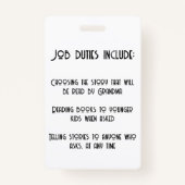 Cousin Camp Retro Camper Ausweis (Rückseite)