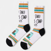 Cousin Camp Retro Camper Socken (Linkes Detail)