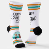 Cousin Camp Retro Camper Socken (Gewinkelt)