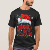 Cousin Claus Christmas Lights Pajama Family Group T-Shirt (Vorderseite)