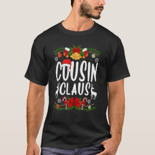 Cousin Claus Weihnachten Weihnachtsmannmütze Ornam T-Shirt