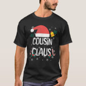 COUSIN Claus Weihnachtsmannmütze Weihnachten Weihn T-Shirt (Vorderseite)