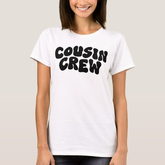Cousin Cousin T Shirt Niedlich Kinder Cousin Crew (Vorderseite)