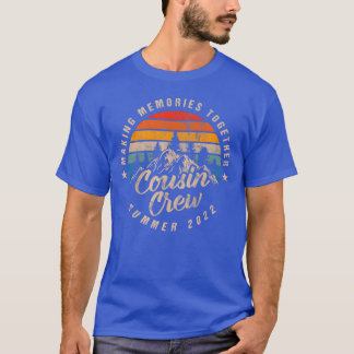 COUSIN CREW 2022 Lustiger Sommerurlaub Camping-Spa T-Shirt