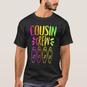 Cousin Crew 2022 Sommerferien Beach Matching Fa T-Shirt