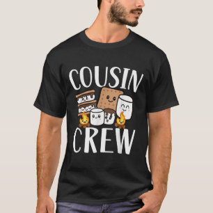 Cousin Crew 2024 Camping-Ausflug Smore Lagerfeuer  T-Shirt