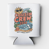 Cousin Crew 2024 Sommerferien Beach Familienausflu Dosenkühler (Vorderseite)