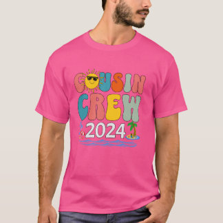 Cousin Crew 2024 Sommerferien Beach Familienmatc T-Shirt