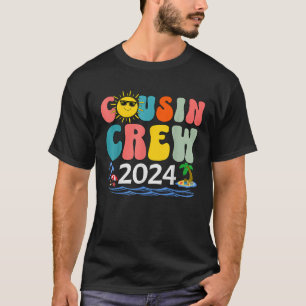 Cousin Crew 2024 Sommerferien Beach Familienmatc T-Shirt