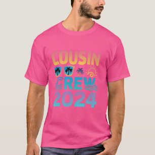 Cousin Crew 2024 Sommerferien Familienurlaub Stran T-Shirt