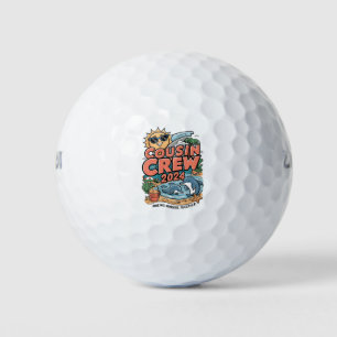 Cousin-Crew 2024 Sommerferien Strand Familientrip Golfball