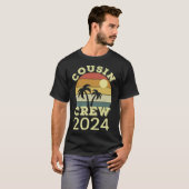 Cousin Crew 2024 Sommerurlaub Familienreise T-Shirt (Vorne ganz)