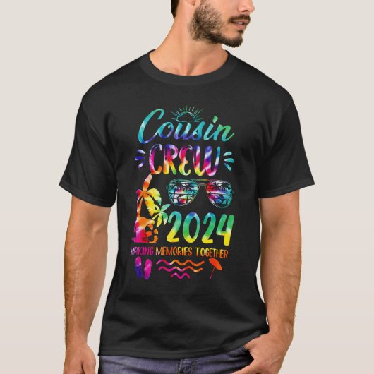 Cousin Crew 2024 Wiedersehen machen Erinnerungen T T-Shirt (Vorderseite)