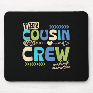 Cousin Crew 2025 Erinnerungen schaffen Familienurl Mousepad