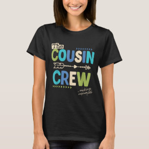 Cousin Crew 2025 Erinnerungen schaffen Familienurl T-Shirt