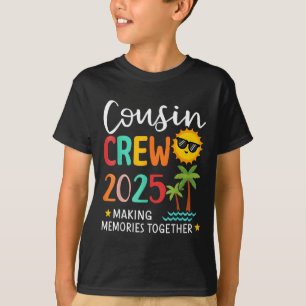 Cousin Crew 2025 Erinnerungen Sommerferien T-Shirt