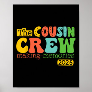Cousin Crew 2025 Erinnerungen Sommerurlaub F Poster
