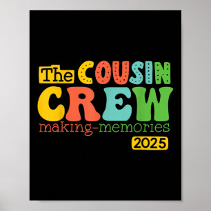 Cousin Crew 2025 Erinnerungen Sommerurlaub F Poster