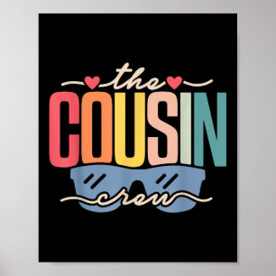Cousin Crew 2025 Family Wiedersehen Family Vacatio Poster