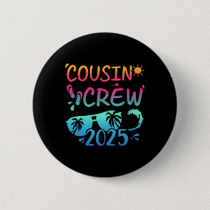 Cousin Crew 2025 für Familien im Sommerurlaub Button