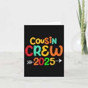 Cousin Crew 2025-Produktfamilie Wiedersehen machen Karte