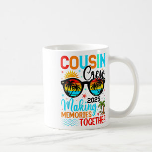 Cousin Crew 2025 Sommerferien Beach Familienausflu Kaffeetasse