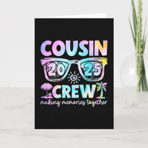 Cousin Crew 2025 Sommerferien Strand Familienreise Karte