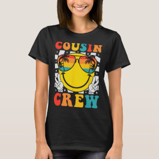 Cousin Crew 2025 Sommerurlaub Strandfamilienreise T-Shirt