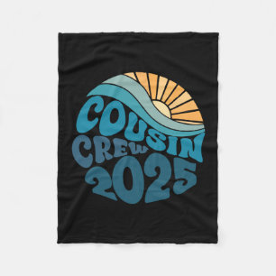 Cousin Crew 2025 Sunshine Beach Reise Familienurla Fleecedecke