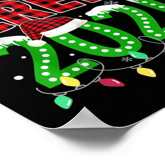 Cousin Crew 2025 Weihnachten Weihnachten Weihnacht Poster (Ecke)