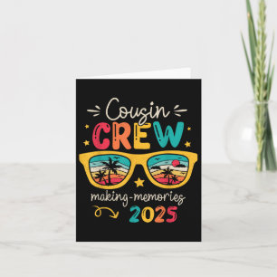 Cousin Crew 2025 Wiedersehen Making Erinnerungen M Karte