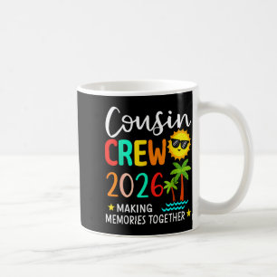 Cousin-Crew 2026 Erinnerungen an den Sommer Famili Kaffeetasse
