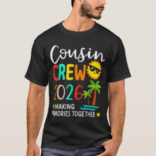 Cousin-Crew 2026 Erinnerungen an den Sommer Famili T-Shirt